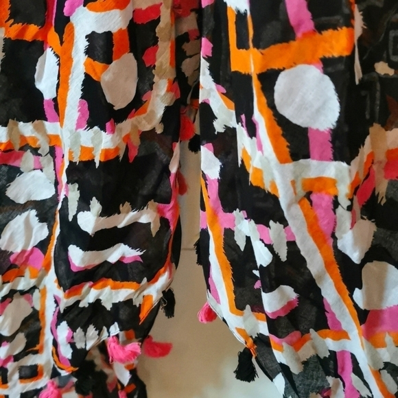 Charlie Paige Bohemian cover up dress. NWT. One size. - Picture 2 of 9